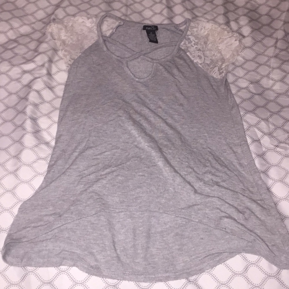 a rule 21 cut v shirt